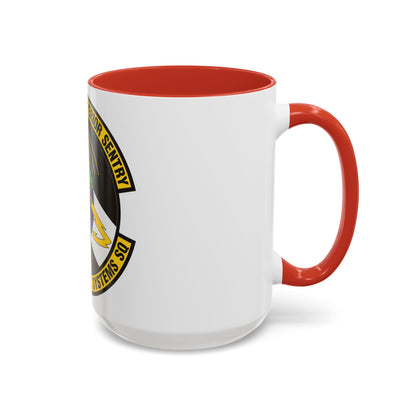 636th Electronic Systems Squadron (U.S. Air Force) Accent Coffee Mug