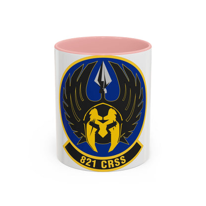 821 Contingency Response Support Sq AMC (U.S. Air Force) Accent Coffee Mug