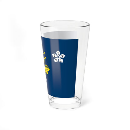 Flag of Hamilton Bermuda (United Kingdom) Pint Glass 16oz