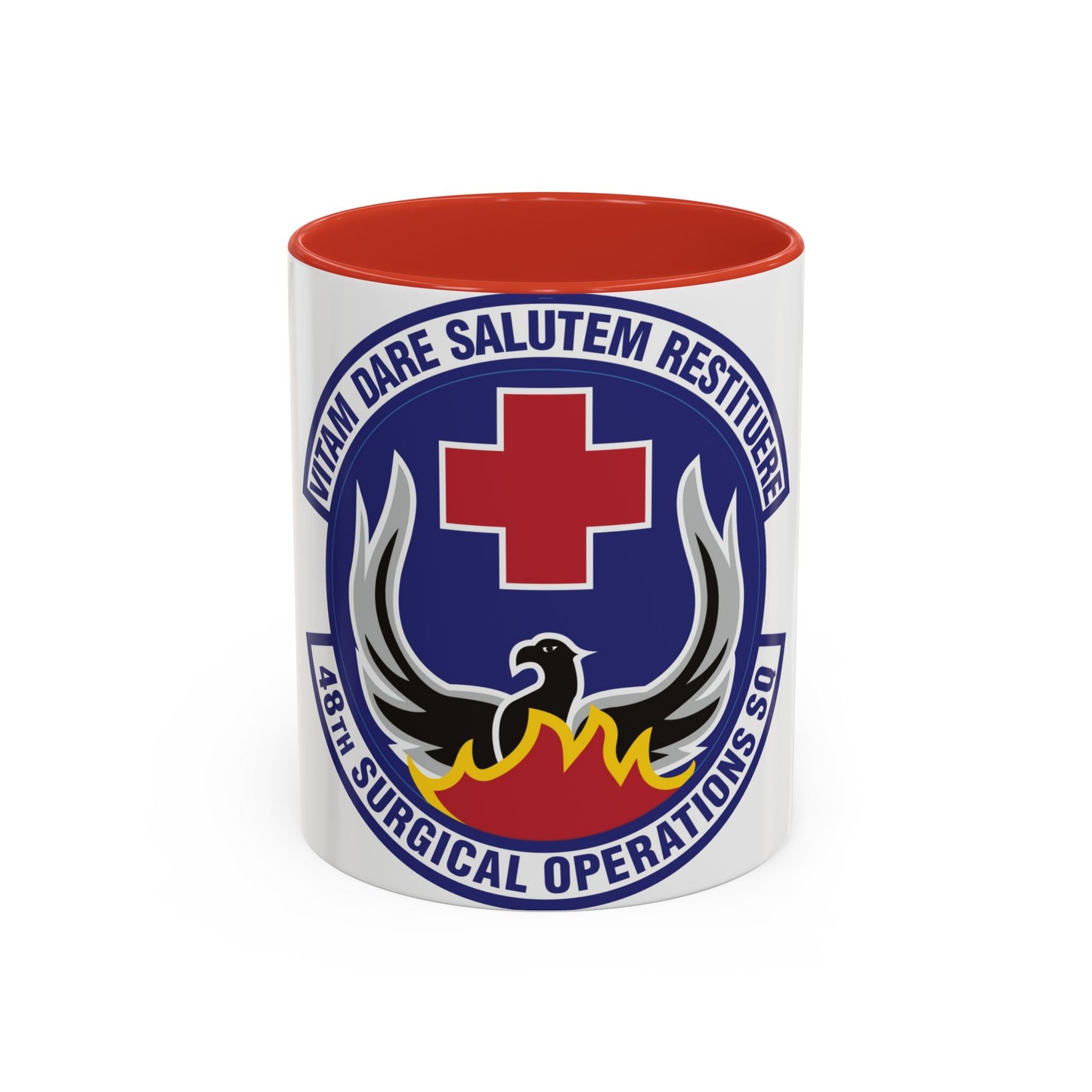 48th Surgical Operations Squadron (U.S. Air Force) Accent Coffee Mug