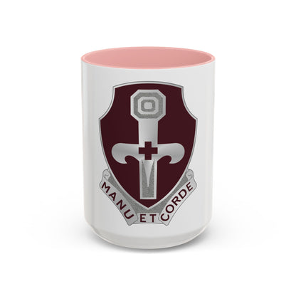 321 Medical Battalion (U.S. Army) Accent Coffee Mug