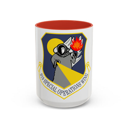 919th Special Operations Wing (U.S. Air Force) Accent Coffee Mug