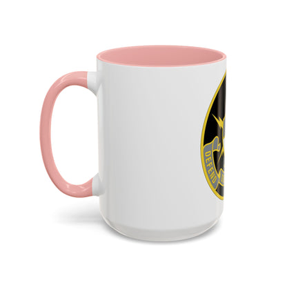United States Cyber School 2 (U.S. Army) Accent Coffee Mug