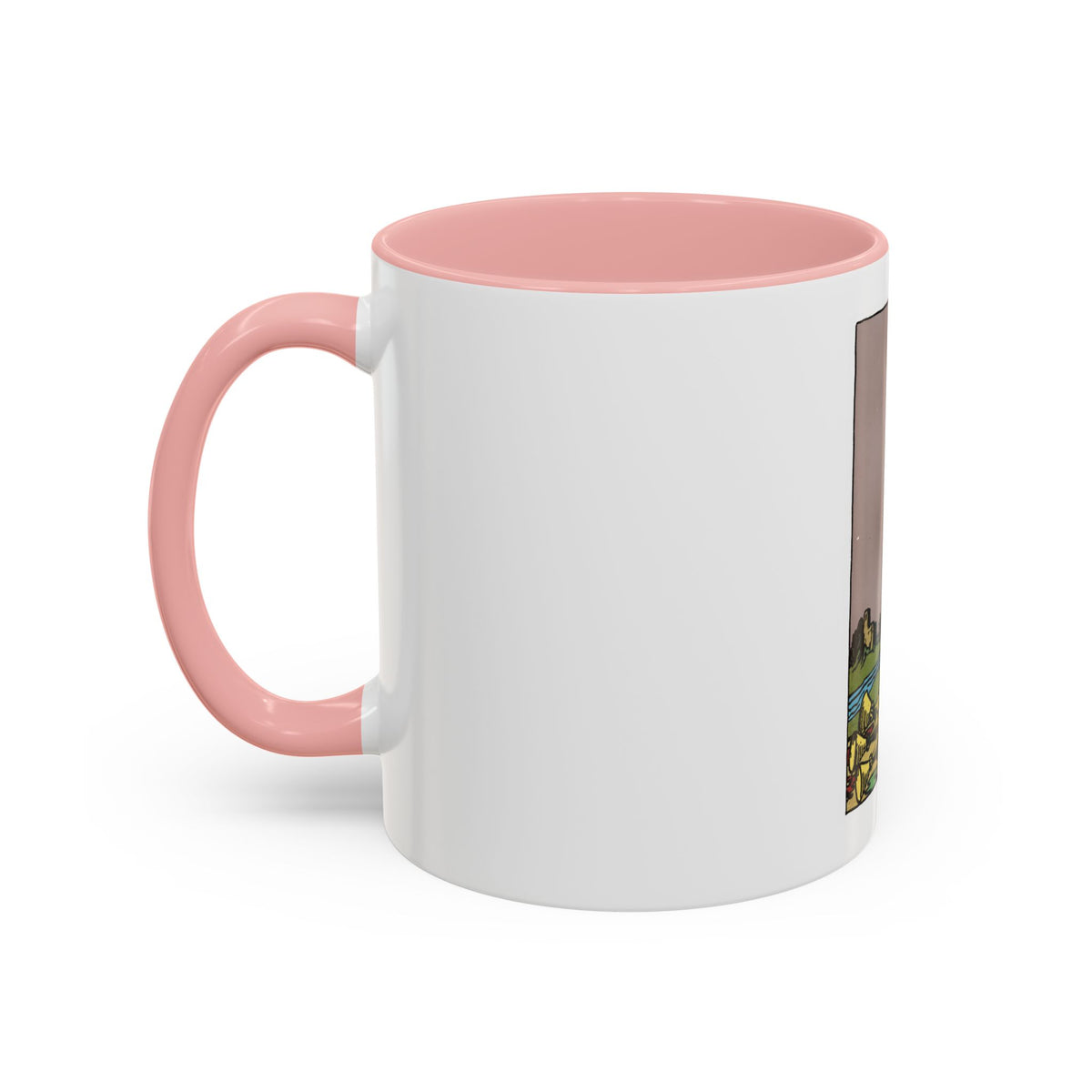 The 5 of Cups (Tarot Card) Accent Coffee Mug