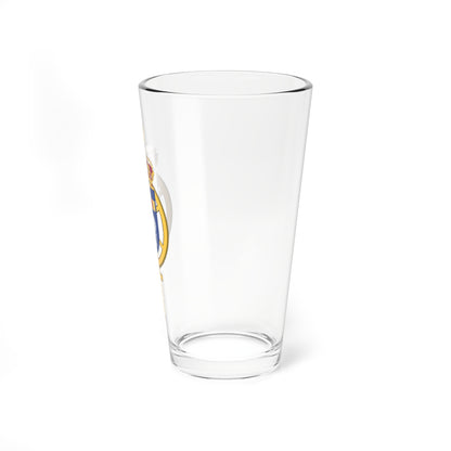 Underhållsgrupp Gotland vapen (Sweden) (Coat of Arms) Pint Glass 16oz