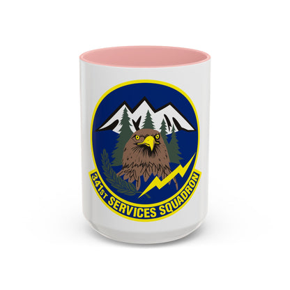 341st Services Squadron (U.S. Air Force) Accent Coffee Mug