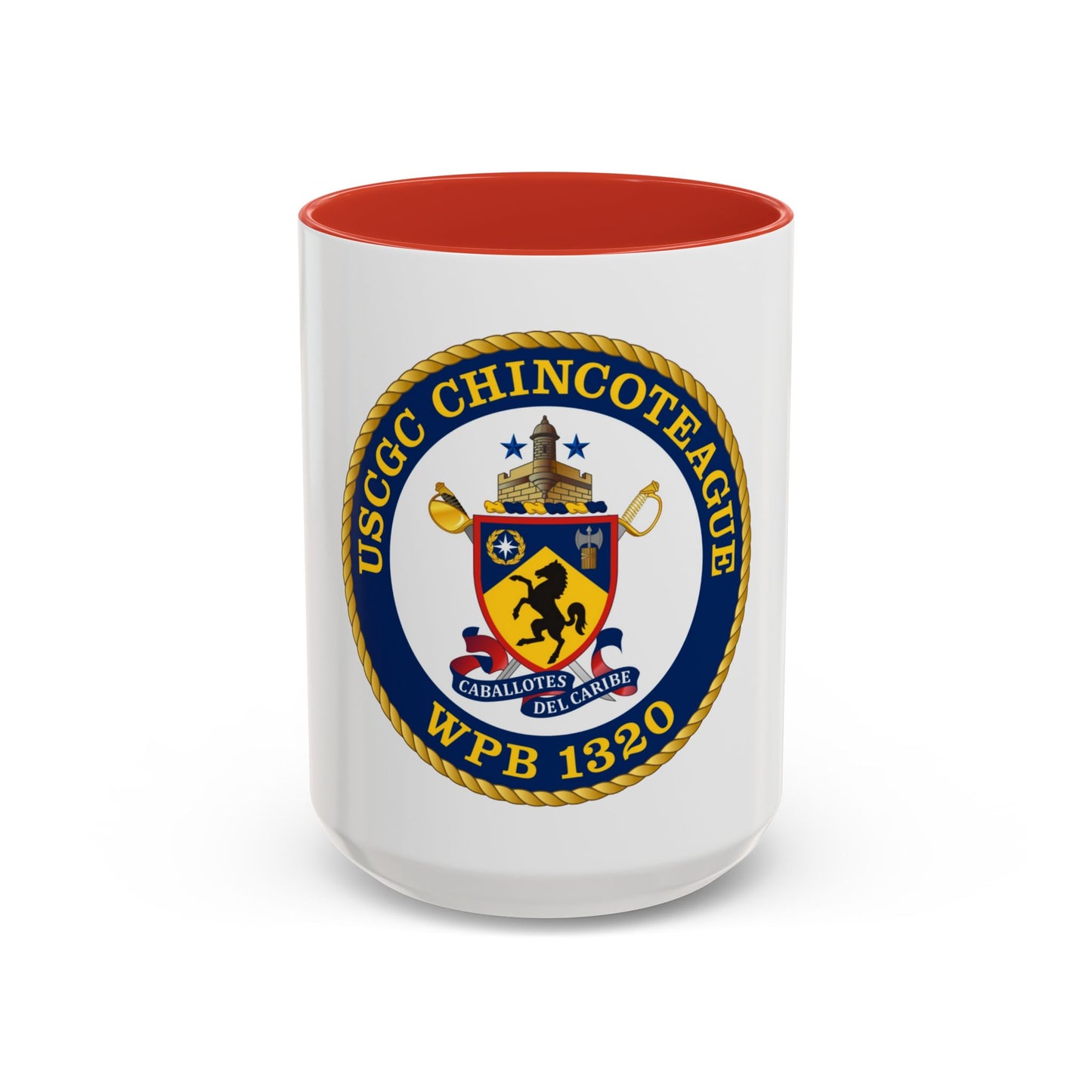 USCGC Chincoteague WPB 1320 (U.S. Coast Guard) Accent Coffee Mug