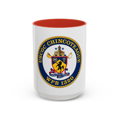 USCGC Chincoteague WPB 1320 (U.S. Coast Guard) Accent Coffee Mug