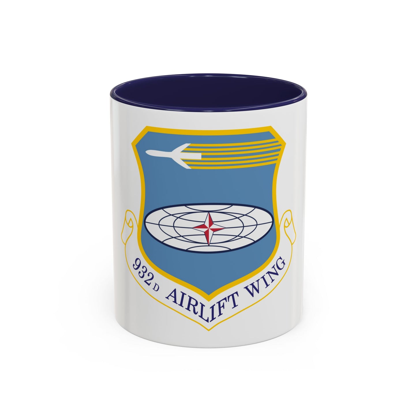 932 Airlift Wing AFRC (U.S. Air Force) Accent Coffee Mug