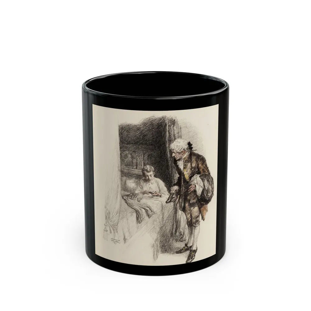 Boy Ruler and Servant (1917) - Black Coffee Mug-11oz-Go Mug Yourself