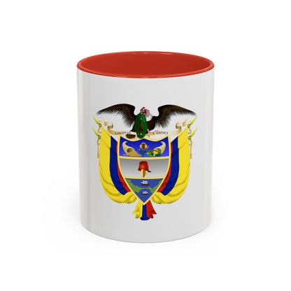 Coat of arms of Colombia 5 - Accent Coffee Mug