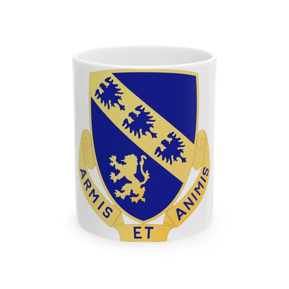 317th Infantry Regiment (U.S. Army) White Coffee Mug-11oz-Go Mug Yourself