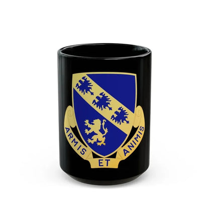 317th Infantry Regiment (U.S. Army) Black Coffee Mug 15oz - Go Mug Yourself