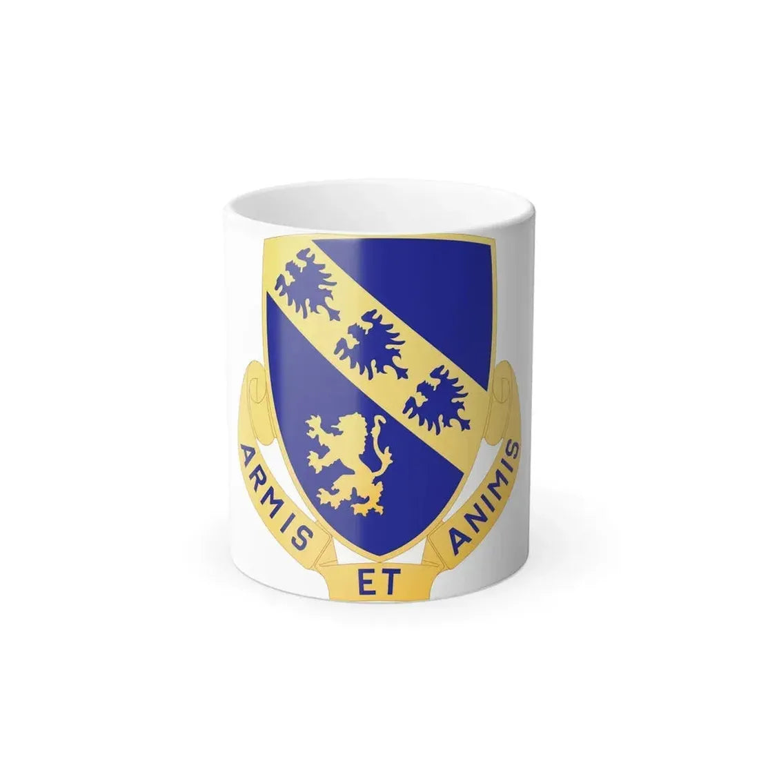 317th Infantry Regiment (U.S. Army) Color Changing Coffee Mug 11oz - Go Mug Yourself
