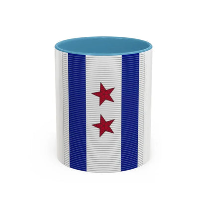 318 Cavalry Regiment (U.S. Army) Accent Coffee Mug 11oz Light Blue - Go Mug Yourself