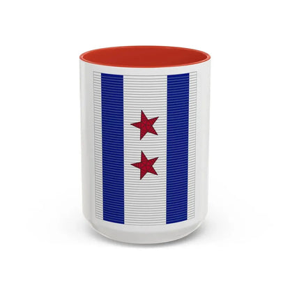 318 Cavalry Regiment (U.S. Army) Accent Coffee Mug 15oz Red - Go Mug Yourself