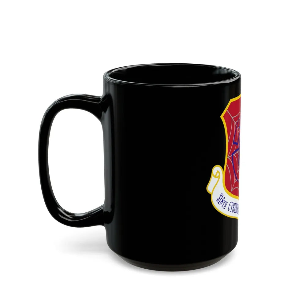 318 Cyberspace Operations Group ACC (U.S. Air Force) Black Coffee Mug-Go Mug Yourself