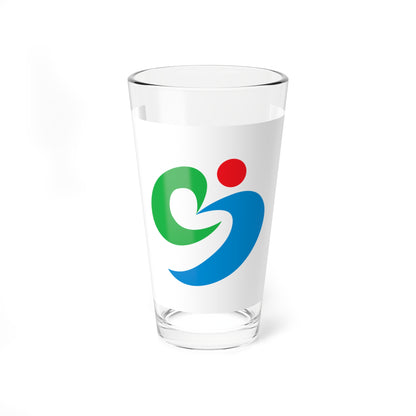 Flag of Matsuura Nagasaki (Japan) Pint Glass 16oz