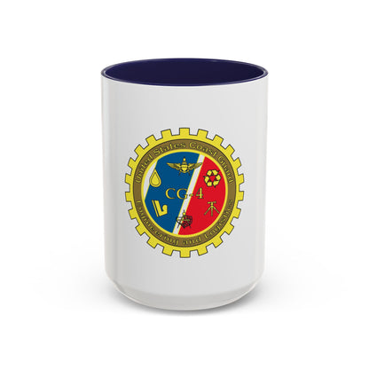 USCG COMDT CG 4 (U.S. Coast Guard) Accent Coffee Mug