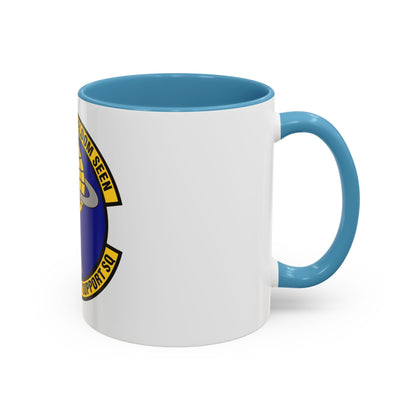 802d Operations Support Squadron (U.S. Air Force) Accent Coffee Mug