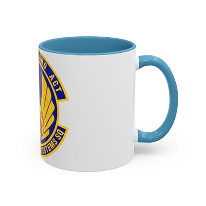 642d Electronic Systems Squadron (U.S. Air Force) Accent Coffee Mug