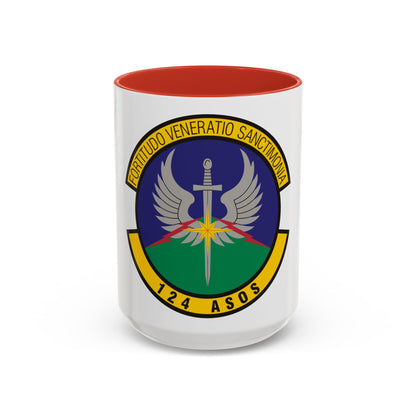 124th Air Support Operations Squadron (U.S. Air Force) Accent Coffee Mug