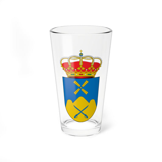Escudo de Cabezas Rubias (Spain) (Coat of Arms) Pint Glass 16oz