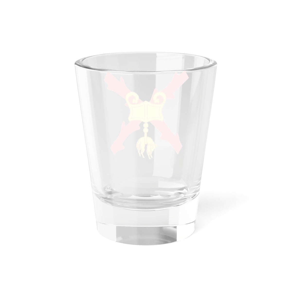 Burgundian Cross of Burgundy of the Spanish Netherlands (Belgium) (Coat of Arms) Shot Glass 1.5oz
