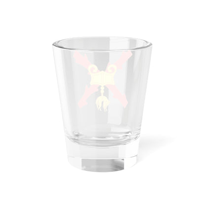 Burgundian Cross of Burgundy of the Spanish Netherlands (Belgium) (Coat of Arms) Shot Glass 1.5oz