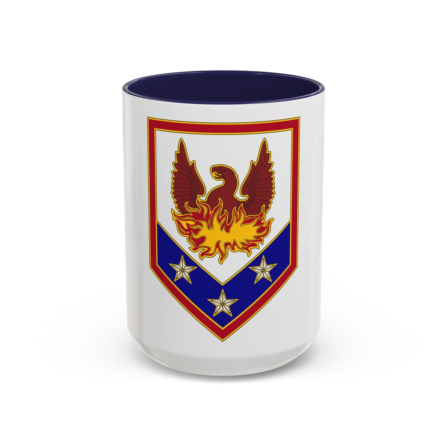 110 Maneuver Enhancement Brigade (U.S. Army) Accent Coffee Mug