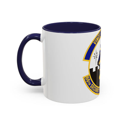 66th Security Forces Squadron (U.S. Air Force) Accent Coffee Mug