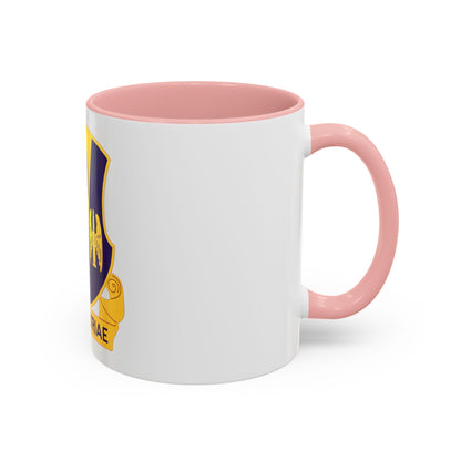 63 Antiaircraft Artillery Battalion (U.S. Army) Accent Coffee Mug