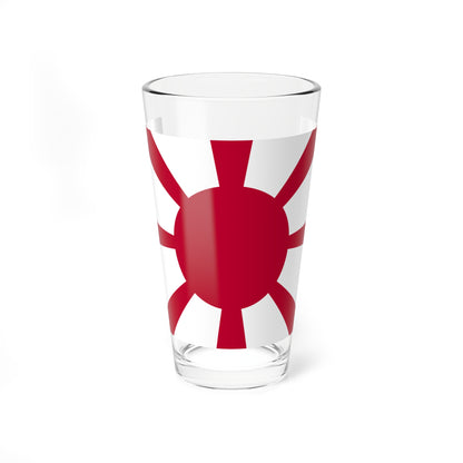 Flag of the Imperial Japanese Navy Admiral 1889-1896 (Japan) Pint Glass 16oz