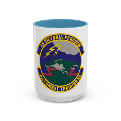 6 Combat Training Squadron ACC (U.S. Air Force) Accent Coffee Mug