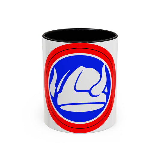 47th Division Shoulder Patch (U.S. Army) Accent Coffee Mug