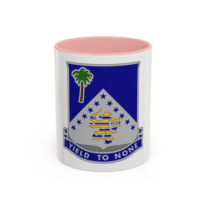 125th Infantry Regiment (U.S. Army) Accent Coffee Mug