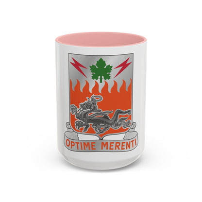 307 Signal Battalion (U.S. Army) Accent Coffee Mug