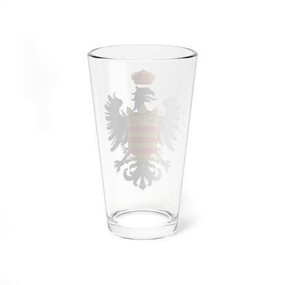 Escudo de Aguilar de la Frontera (Spain) (Coat of Arms) Pint Glass 16oz