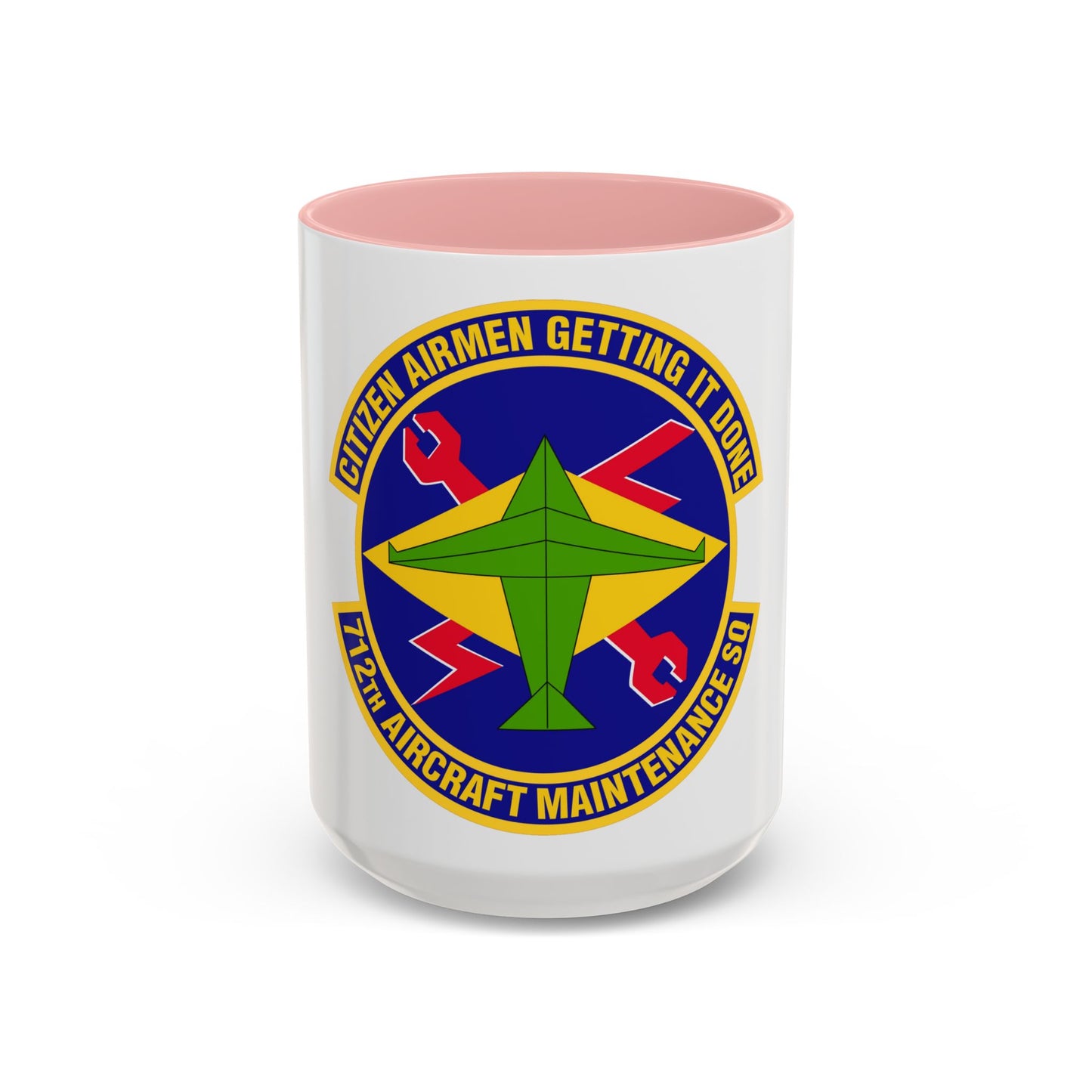 712th Aircraft Maintenance Squadron (U.S. Air Force) Accent Coffee Mug