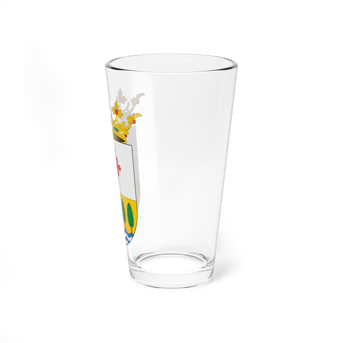 Escudo de Alamillo Ciudad Real (Spain) (Coat of Arms) Pint Glass 16oz