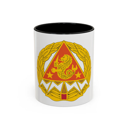 4 Signal Group (U.S. Army) Accent Coffee Mug