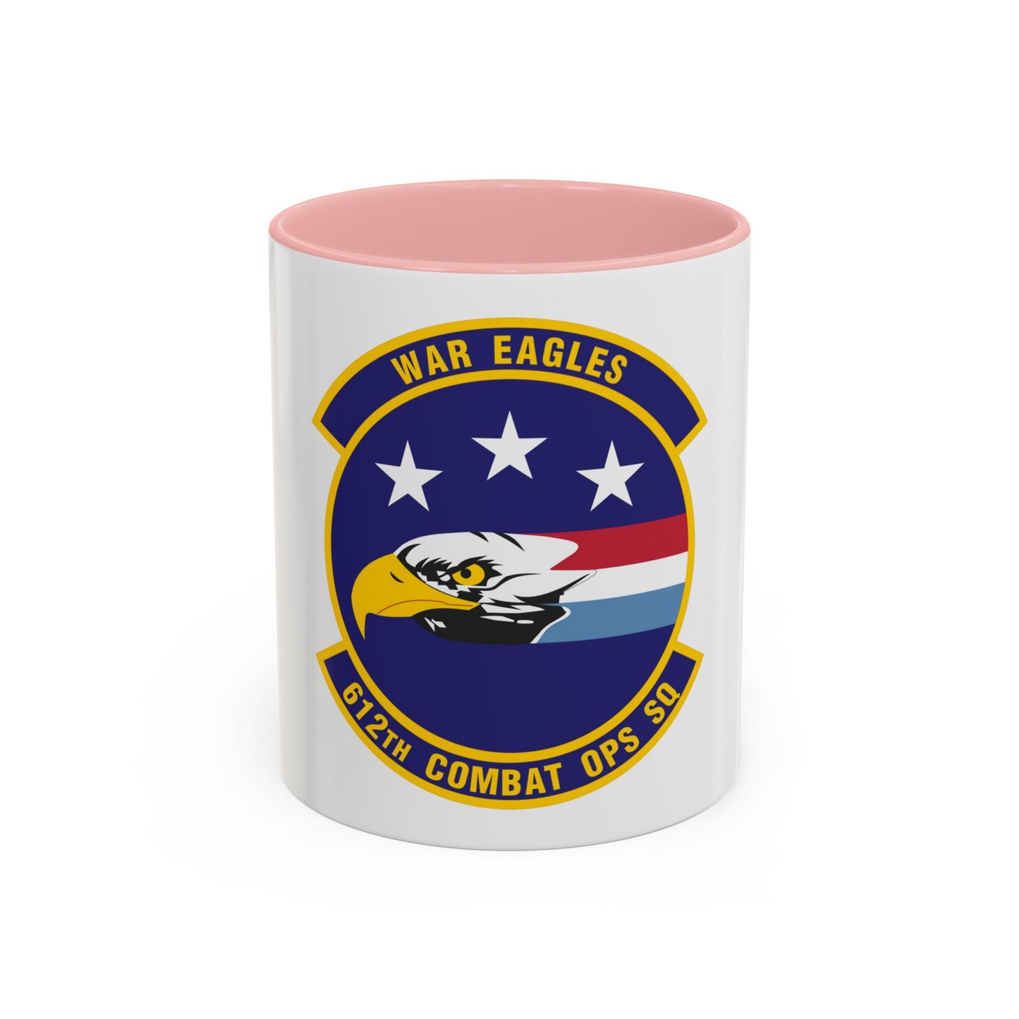 612th Combat Operations Squadron (U.S. Air Force) Accent Coffee Mug