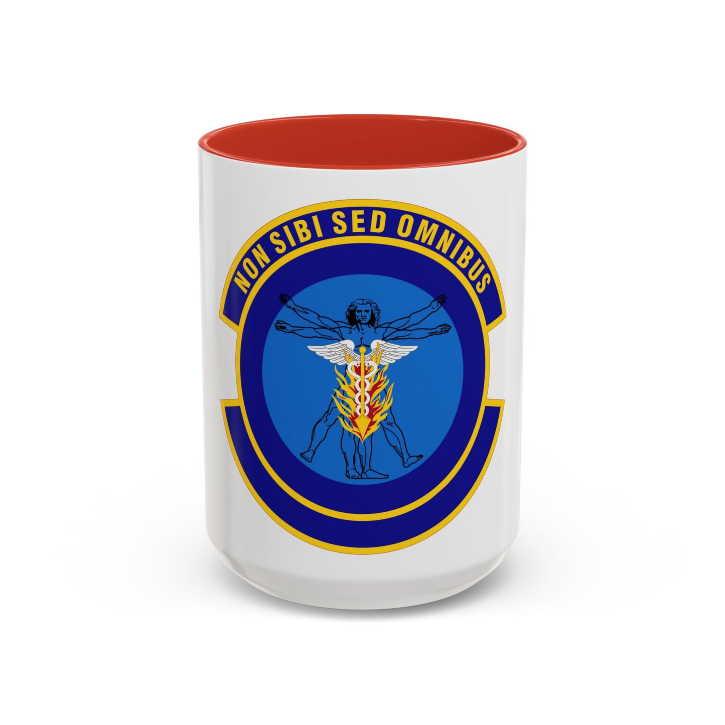 97 Operational Medical Readiness Squadron AETC (U.S. Air Force) Accent Coffee Mug