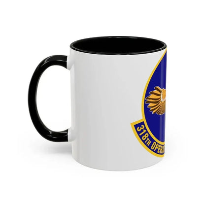 318th Operations Support Squadron (U.S. Air Force) Accent Coffee Mug - Go Mug Yourself
