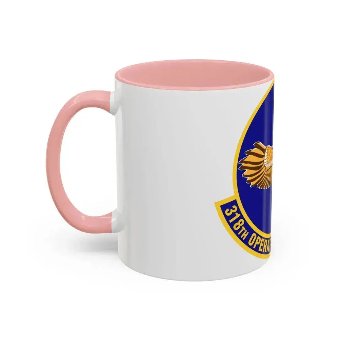 318th Operations Support Squadron (U.S. Air Force) Accent Coffee Mug - Go Mug Yourself