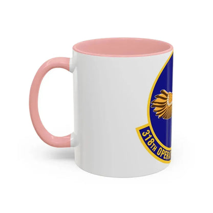 318th Operations Support Squadron (U.S. Air Force) Accent Coffee Mug - Go Mug Yourself