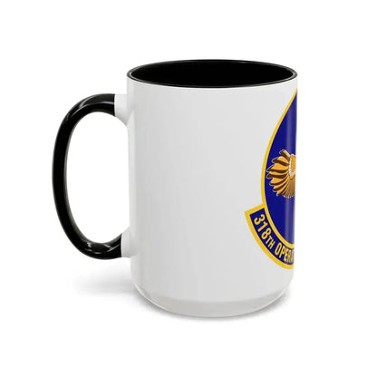 318th Operations Support Squadron (U.S. Air Force) Accent Coffee Mug - Go Mug Yourself