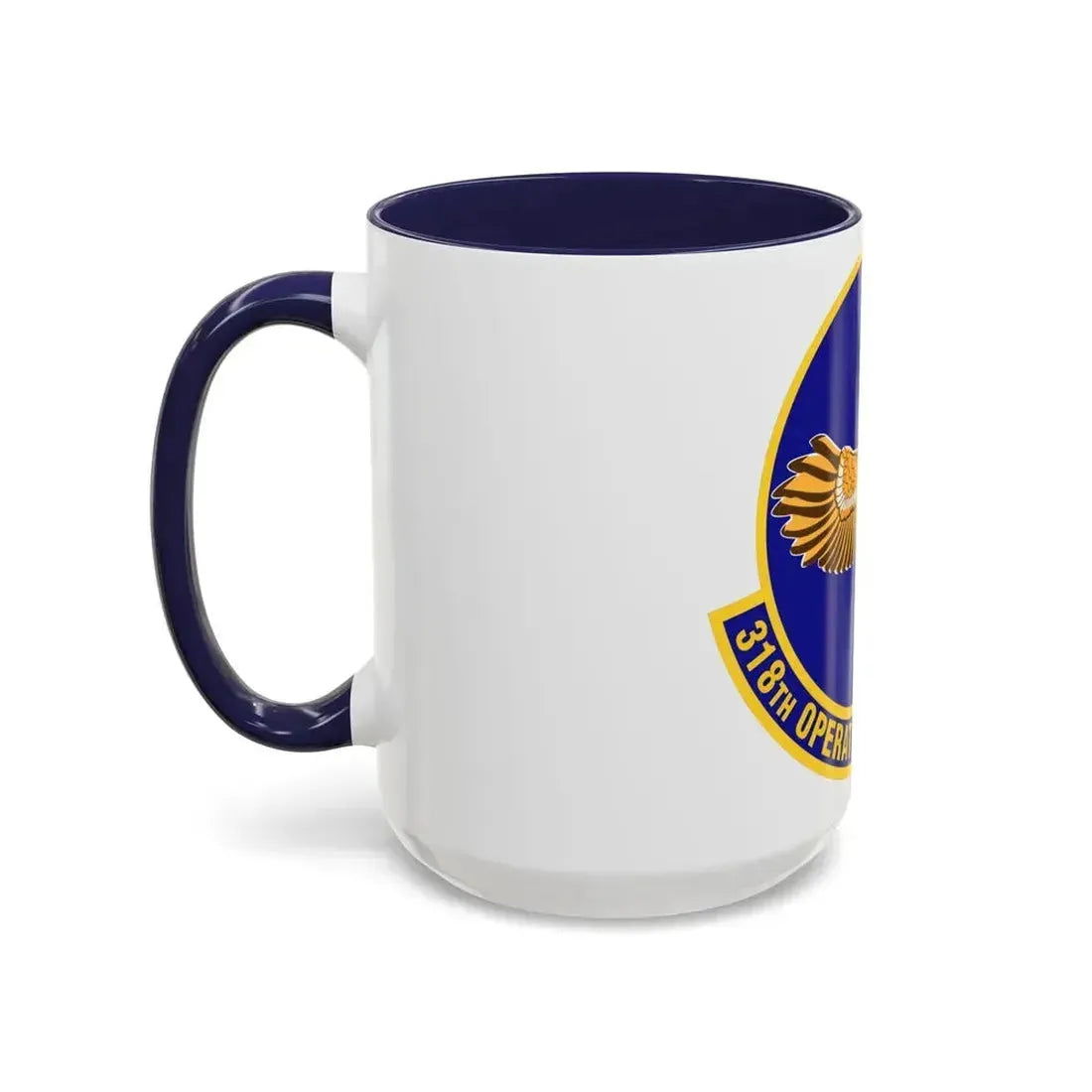 318th Operations Support Squadron (U.S. Air Force) Accent Coffee Mug - Go Mug Yourself