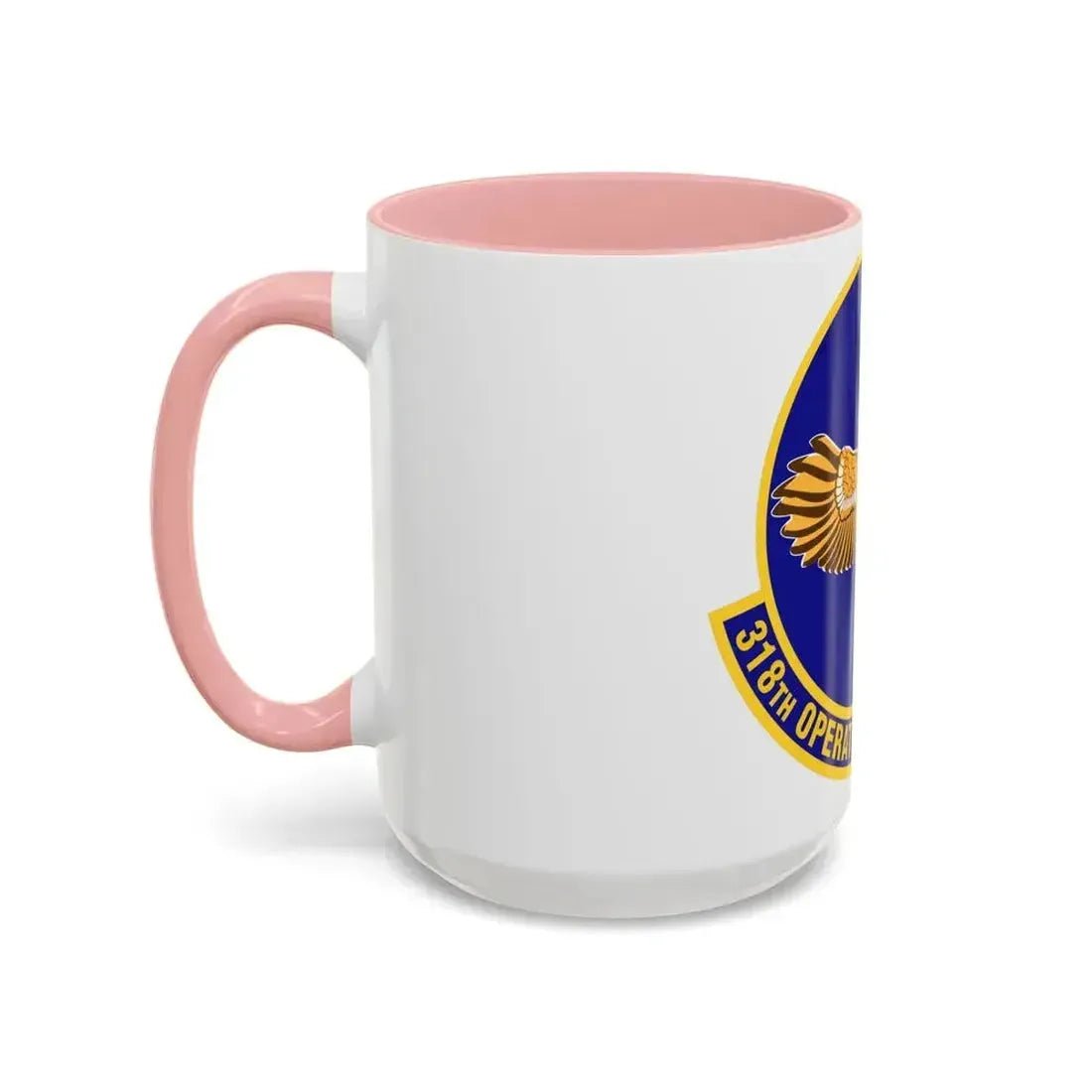 318th Operations Support Squadron (U.S. Air Force) Accent Coffee Mug - Go Mug Yourself