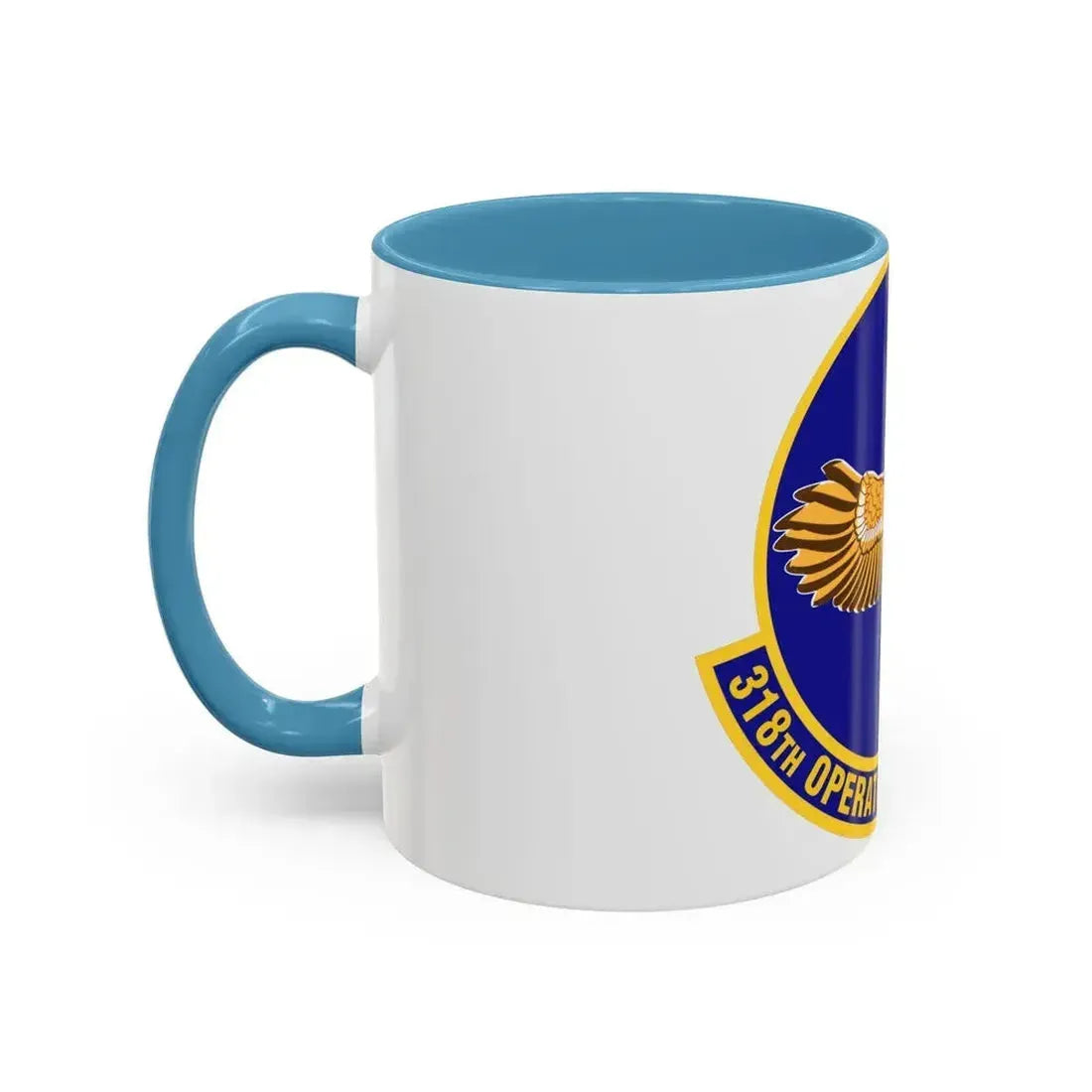 318th Operations Support Squadron (U.S. Air Force) Accent Coffee Mug - Go Mug Yourself